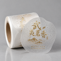 Étiquettes adhésives imperméables personnalisées ECO, rouleau d'autocollants de haute qualité pour bouteilles, canettes et emballages de produits