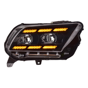 DOS pour Ford <span class=keywords><strong>Mustang</strong></span>, ensemble <span class=keywords><strong>de</strong></span> phares, modèles 10-14, <span class=keywords><strong>Mustang</strong></span> modifié avec des phares à LED, <span class=keywords><strong>feux</strong></span> <span class=keywords><strong>de</strong></span> <span class=keywords><strong>jour</strong></span>, clignotants - Product Image 5