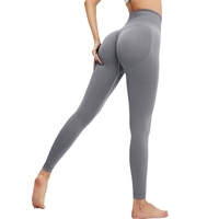 Leggings de sport pour femmes, effet push-up, sans couture, pour fitness, entraînement et yoga