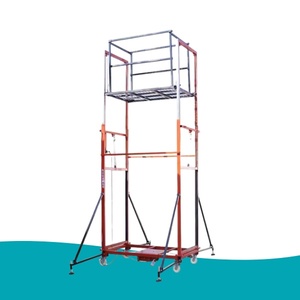 10M allungabile piccola casa regolabile scala ponteggio <span class=keywords><strong>elettronico</strong></span> in metallo rapido telescopico Mobile - Product Image 2