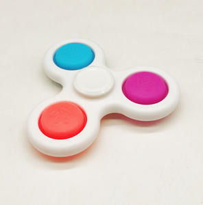 Fidget Spinner stres anksiyete kabartma duyusal parmak promosyon üçgen iplik yetişkin duyusal oyuncak çocuklar plastik - Product Image 1
