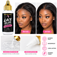 Colle pour perruques Lace Front personnalisée sous marque privée, résistante à l'eau, forte tenue pour usage domestique, produits d'entretien des perruques, OEM ODM MOQ, logo personnalisé