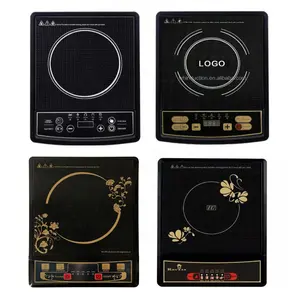 OPUR Low Price Durable Electric Cook Top Induction Heating Plate Push Button Ceramic Glass Stove