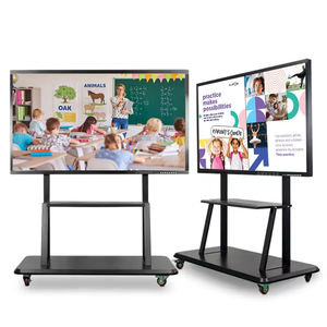 <span class=keywords><strong>Tableau</strong></span> blanc électronique <span class=keywords><strong>interactif</strong></span> intelligent Ultra HD 4K de 65 pouces pour la connectivité USB du système Android de l'école - Product Image 1