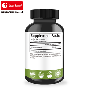 Fabricante de Suplementos de Bergamota Cítrica de Marca Privada, Apoyo para Mejorar la Energía y la Concentración en Hombres y Mujeres, 60 Cápsulas de Bergamota Cítrica - Product Image 3