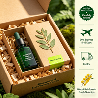 Huile Essentielle de Myrte Citronné Premium 100% Pure et Naturelle pour l'Aromathérapie, les Soins de la Peau, la Fabrication de Bougies et de Savons, Marque Privée OEM