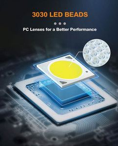Reflector LED para Exteriores de 400W 600W 800W, 6400lm, IP65, Impermeable, Diseño de Reflector de Rejilla, Aluminio Fundido a Presión, para Iluminación de Estadios - Product Image 4