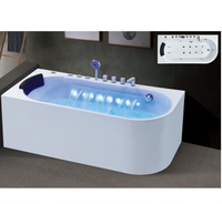 Baignoire intelligente moderne et minimaliste, autoportante, pour petit appartement, usage domestique, à température constante