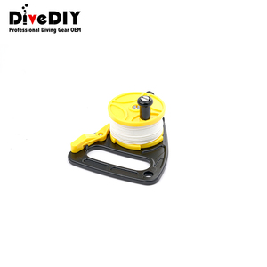 Bobine <span class=keywords><strong>de</strong></span> plongée technique pour grotte <span class=keywords><strong>de</strong></span> navire, résistante aux UV, 270 pieds, ligne <span class=keywords><strong>de</strong></span> descente blanche/orange, accessoires <span class=keywords><strong>de</strong></span> blocage pour le pouce/le doigt - Product Image 4