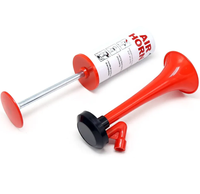 Super Horn Handpumpe Lufthorn Cheerleading Fußball Sportfans Horn Plastiktrompete mit Gaspumpe