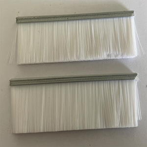 Aluminum Alloy Dustproof <b>Brush</b> Strips For Door Bottom <b>Sealing</b> Industrial Use Durable Minimalist Design - Product Image 1