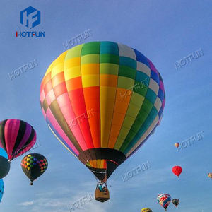 बड़ी क्षमता से युक्त गर्म हवा के गुब्बारे कस्टम लोगो अनुकूलित रंग Uv मुद्रण मौसम प्रतिरोधी 10-12 फीट फुली ऊंचाई - Product Image 2