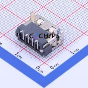 10.0 QCHTZB6.3-BD USB Connector SMD Connector ( Connector Type: Type-A )( Protocol Standard: USB 2.0 )( Gender: Female ) - Product Image 2