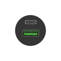 Chargeur rapide universel 30W en gros, adaptateur de chargeur de voiture double USB 12V-24V avec affichage LED, chargeur de téléphone pour voiture pour iPhone Huawei