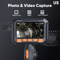 Endoscope industriel électronique 360° en gros pour usine °   Caméra endoscopique Full HD avec écran IPS 4,3 pouces, outil de réparation bidirectionnel