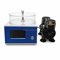 Harves Lab - Recubridora por centrifugación al vacío programable de 4 pulgadas, rentable para laboratorio, máquina de recubrimiento por centrifugación