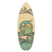 Planche inclinée en bois Iboard F-1 pour enfants et adultes, améliorant la coordination et la force pour les exercices à domicile/le yoga