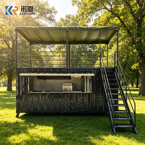 Customized Burger Shop Container With Professional Equipment Portable Structure Mobile Restaurant - Product Image 4
