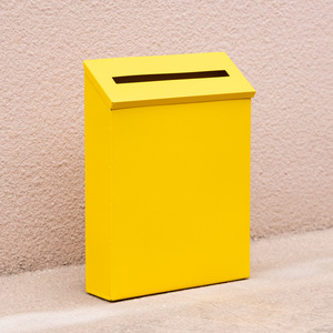 Buzón <span class=keywords><strong>de</strong></span> Metal para Montar en la Pared, Caja <span class=keywords><strong>de</strong></span> Acero Colorida con Ranura, Buzón con Cerradura para Oficina, Escuela, Donaciones, Votaciones - Product Image 4