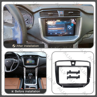 Autoradio 10 pouces avec GPS et DSP pour SAIC MAXUS T70/T60 2019-2022, Noir UV, Kit complet Canbus, Portable