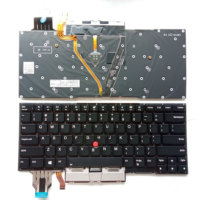 Factory Wholesale Laptop Keyboard for Lenovo ThinkPad X1 Yoga Gen 5 5th Keyboard US Backlit