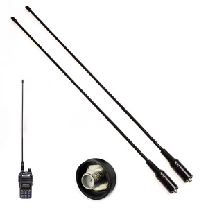 Antena Superbat AM FM de Doble Banda 144_433MHz para Walkie Talkie, Antena VHF_UHF con Conector S-MA Hembra - Product Image 2