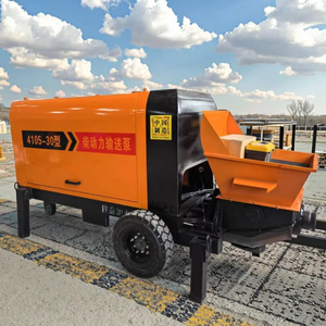 Portable Mini Concrete <b>Pump</b> with 300M Horizontal Conveying <b>Small</b> Stationary Pumping Transport Machine - Product Image 1