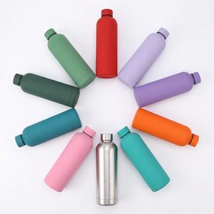 Best Sale Personalized Water Bottle Large Capacity Stainless Steel <b>Small</b> Mouth Vacuum Thermos Sports Kettle Car Portable Bottle - Product Image 5