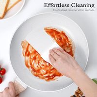 Ensemble de casseroles en pierre de Maifan de haute qualité, 12 à 21 pièces, moderne, antiadhésif, compatible avec les plaques à induction, ensemble complet pour faire frire, des soupes et des plats
