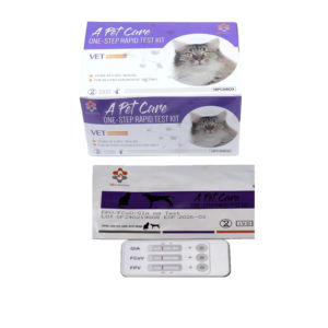 ชุดตรวจวินิจฉัยโรค VIF และโรคเลือดออกในแมวแบบเร็วสำหรับสัตวแพทย์  สำหรับโรงพยาบาลสัตว์  ตรวจหาโรค VIF และโรคเลือดออกในแมว - Product Image 6
