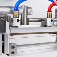 Machine de scellage pneumatique à pédale automatique, refroidie par eau, double température, pour l'emballage de papier toilette, de mouchoirs et de produits en papier