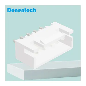 Denentech wafer 2.50mm tipo fio DIP de fileira única, conector de PCB de 2.5mm para placa