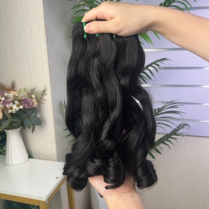 Extensions de cheveux bouclés Bouncy, qualité Super Double Drawn, 100% cheveux humains - Product Image 3