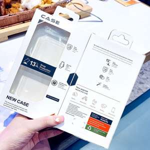 Boîte d'emballage en carton PVC universelle pour téléphone, prix d'usine, stock disponible, pour <span class=keywords><strong>iPhone</strong></span> 17 17 Pro Max - Product Image 1
