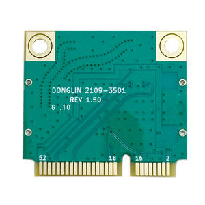Tarjeta de red WiFi <span class=keywords><strong>7</strong></span> BE200 BE200HMW <span class=keywords><strong>MINI</strong></span> PCIe Bluetooth 5,4 Tri Band 2,4G/5G/6GHz 8774Mbps adaptador para PC Windows10/11 - Product Image 3