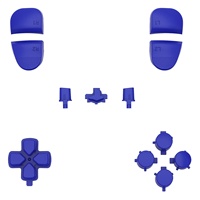 Options de partage D-pad personnalisées Boutons de face d'accueil R1 L1 R2 L2 Touches de déclenchement Boutons complets de remplacement pour contrôleur PS5 Edge