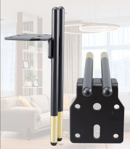 2023 New Design Metal Modern <strong>Sofa</strong> Legs TV Cabinet <strong>Support</strong> Gun Black <strong>Sofa</strong> Feet - Product Image 2