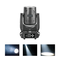 Luz de Cabeza Móvil LED DMX512 YT200/YT400 de 200/400W con Haz de Luz de Superficie y Programación Automática para Escenarios, Bodas, Conferencias y Bares