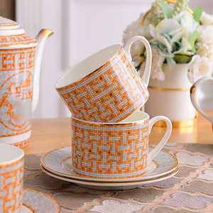 Juego de Vajilla de Cerámica Estilo Occidental Minimalista de 58 Piezas, Platos y Tazas de Porcelana para Restaurante y Cafetería, Venta al Por Mayor - Product Image 3