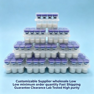 Polvere liofilizzata di peptidi ad alta purezza, polipeptide di glutatione, materie prime cosmetiche, sbiancante <span class=keywords><strong>e</strong></span> idratante, flacone in vetro - Product Image 2