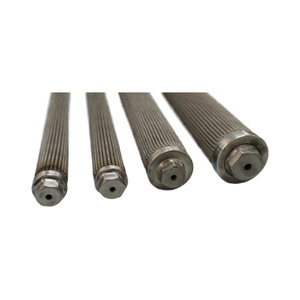 Filtre à <span class=keywords><strong>cartouche</strong></span> plissé en treillis métallique <span class=keywords><strong>304</strong></span> de haute précision en acier inoxydable Cartouches filtrantes plissées Filtre à mailles métalliques plissées - Product Image 4