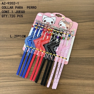 1 pezzo collare per cani. Colori assortiti misura regolabile animale domestico moderno di lusso portatile - Product Image 1