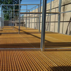 ตะแกรงไฟเบอร์กลาสสอง<span class=keywords><strong>ชั้น</strong></span><span class=keywords><strong>แบบ</strong></span>ขึ้นรูป ตะแกรง FRP ความแข็งแรงสูง ทนน้ำ ป้องกันการกัดกร่อน สำหรับวัสดุก่อสร้างโกดัง - Product Image 5