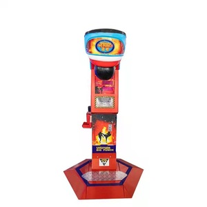 Boxing Arcade: Macchina da Boxe con LED per Test di Forza, Personalizzabile, per <span class=keywords><strong>Bar</strong></span> e Sale Giochi - Product Image 1