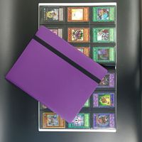 Couverture PP personnalisée fermeture élastique Poke Mon 360 pochette de jeu Album 9 poches Baseball cartes à collectionner classeur