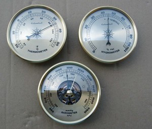 Đồng hồ hình treo tường nhiệt độ độ ẩm Đo Đo công cụ đo 2 trong 1 Nhiệt kế ẩm kế mini tròn - Product Image 4