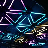Lumière de tube de pixel LED Barre de cartographie de pixel LED DMX Tube de pixel LED RVB Lumières de Noël extérieures étanches