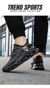 Zapatillas Deportivas Transpirables para Hombre, con Suela de Cuchilla Antideslizante y Ligera, de Secado Rápido, para Correr, Caminar y Uso Casual - Product Image 3