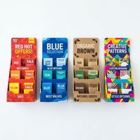 Support de présentation au sol en carton ondulé personnalisé pour biscuits et snacks - Présentoir de vente au détail écologique