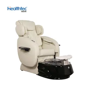 كرسي مساج حديث عالي الجودة ومريح فاخر لكامل الجسم معدات صالون سبا وباديكير بدون أنابيب